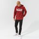 pánska mikina VANS MIKINA S KAPUCŇOU VANS CLASSIC PO HOODIE II vn0a456bzbs1 farba bordová