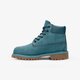 detská vychádzková obuv TIMBERLAND PREMIUM 6 INCH WP BOOT  a1o8d farba modrá