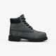 detská vychádzková obuv TIMBERLAND PREMIUM 6 INCH WP BOOT  a1o7q farba sivá