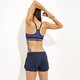 dámske top NIKE BRA NEW PRO INDY COOL 805189455 farba tmavomodrá