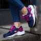 NIKE HUARACHE RUN (GS) 654280404 farba tmavomodrá