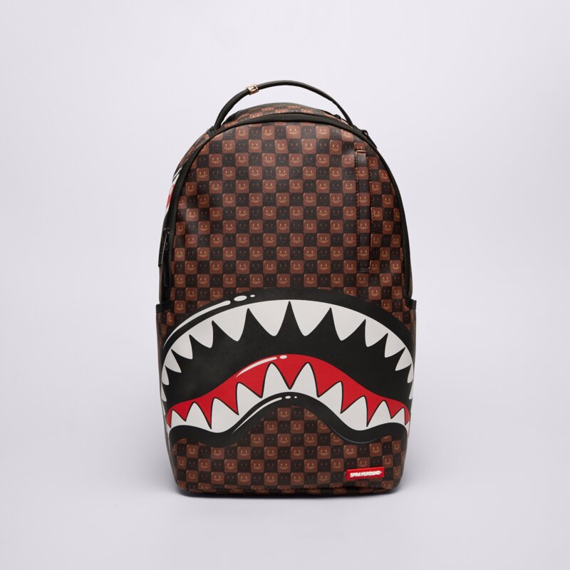 SPRAYGROUND RUKSAK SHARKS IN PARIS BUBBLE BROWN