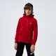 detská mikina JORDAN MIKINA S KAPUCŇOU FZ HOODIE BOY 95a714-r78 farba červená