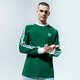 pánske tričko ADIDAS TRIČKO 3-STRIPES LS T gd9937 farba zelená
