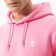 pánska mikina ADIDAS MIKINA S KAPUCŇOU ESSENTIAL HOODY hk0097 farba ružová