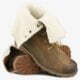 detská vychádzková obuv TIMBERLAND SHEARLING 6 INCH BOOT a1bxz farba hnedá