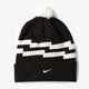 detská čiapka NIKE ČIAPKA NSW LOI POM BEANIE 688769011 farba čierna