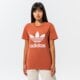 dámske tričko ADIDAS TRIČKO TREFOIL TEE hk9637 farba hnedá