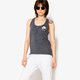 dámske top NIKE TRIČKO W NSW GYM VNTG 883735060 farba sivá