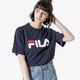 dámske tričko FILA TRIČKO SS PURE SHORT SLEEVE SHIRT WW 681093170w farba tmavomodrá