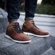 pánska vychádzková obuv TIMBERLAND BRADSTREET HALF CAB a13ep farba hnedá