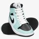 dámske tenisky (obuv) AIR JORDAN 1 MID  bq6472-300 farba zelená