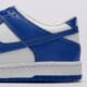 detské tenisky (obuv) NIKE DUNK LOW BG fb9109-131 farba modrá