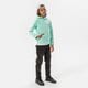 detská mikina NIKE MIKINA S KAPUCŇOU NIKE SPORTSWEAR CLUB BOY bv3757-379 farba zelená