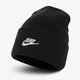 detská čiapka NIKE ČIAPKA ZIMNÁ U NSW CUFFED BEANIE UTILITY ci3233-010 farba čierna