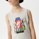 detské tričko NIKE TRIČKO B NSW TRIČKO BOXY BOY dq3848-072 farba sivá