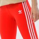 dámske nohavice ADIDAS LEGGINGS 3 STRIPES TIGHT hd2348 farba červená