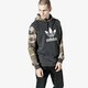 pánska mikina ADIDAS MIKINA CAMO OTH HOODY dv2023 farba čierna