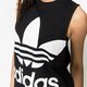 dámske top ADIDAS TRIČKO TREFOIL TRIČKO ce5578 farba čierna