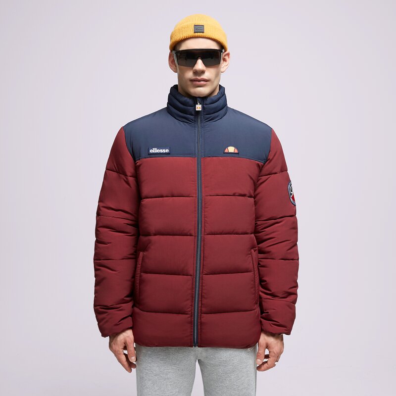 ELLESSE BUNDA ZIMNÁ NEBULA BRGND/NAVY PADDED JACKET