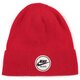 detská čiapka NIKE ČIAPKA BEANIE CUFFED-CORE RED 628672687 farba červená
