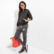 dámske nohavice NIKE NOHAVICE  GYM VINTAGE PANT 726061060 farba sivá