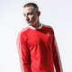 pánske tričko ADIDAS TRIČKO 3-STRIPES LS T fm3776 farba červená