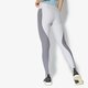 dámske nohavice NIKE LEGGINGS W NK PWR TGHT HI SLBD HTR 892291-027 farba sivá