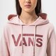 dámska mikina VANS MIKINA S KAPUCŇOU WM CLASSIC V II HOODIE vn0a53ovyrr1 farba ružová