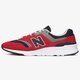 pánske tenisky (obuv) NEW BALANCE CM997HBJ cm997hbj farba červená