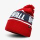 detská čiapka VANS ČIAPKA ZIMNÁ OFF THE WALL POM BEANIE vn0a2yr7tn31 farba červená