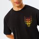 pánske tričko NEW ERA TRIČKO NBA STACKED OVRSZD BULLS 60284694 farba čierna
