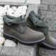 pánske zimné topánky (obuv) TIMBERLAND ROLL TOP F/F AF a134y farba sivá