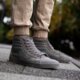 pánske skate obuv VANS SK8-HI REISSUE ZIP v004kyjux farba sivá