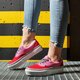 dámske tenisky (obuv) VANS UA ERA PLATFORM vn0a3wluwvx1 farba červená