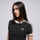 dámske tričko ADIDAS  TRIČKO 3S TEE SLIM kd7980 farba čierna