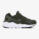 detské tenisky (obuv) NIKE HUARACHE RUN BG 654275301 farba zelená