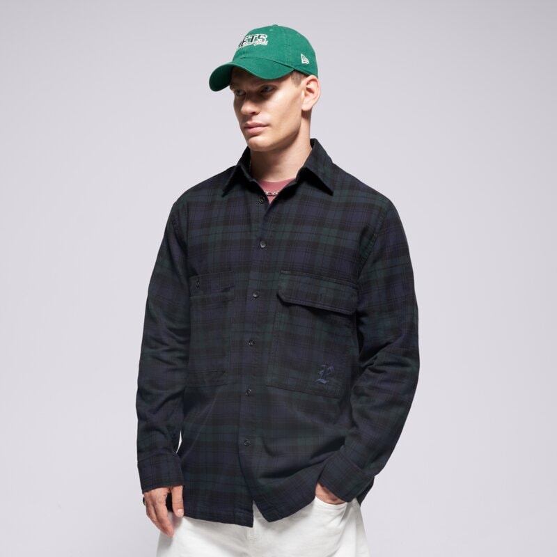 PROSTO KOŠEĽA SHIRT CHECK NAVY