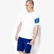 pánske tričko NIKE TRIČKO SS TEE HYBRID NK BLK SLV 847605100 farba biela