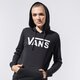 dámska mikina VANS MIKINA S KAPUCŇOU CLASSIC V II HOODIE vn0a53ovblk1 farba čierna