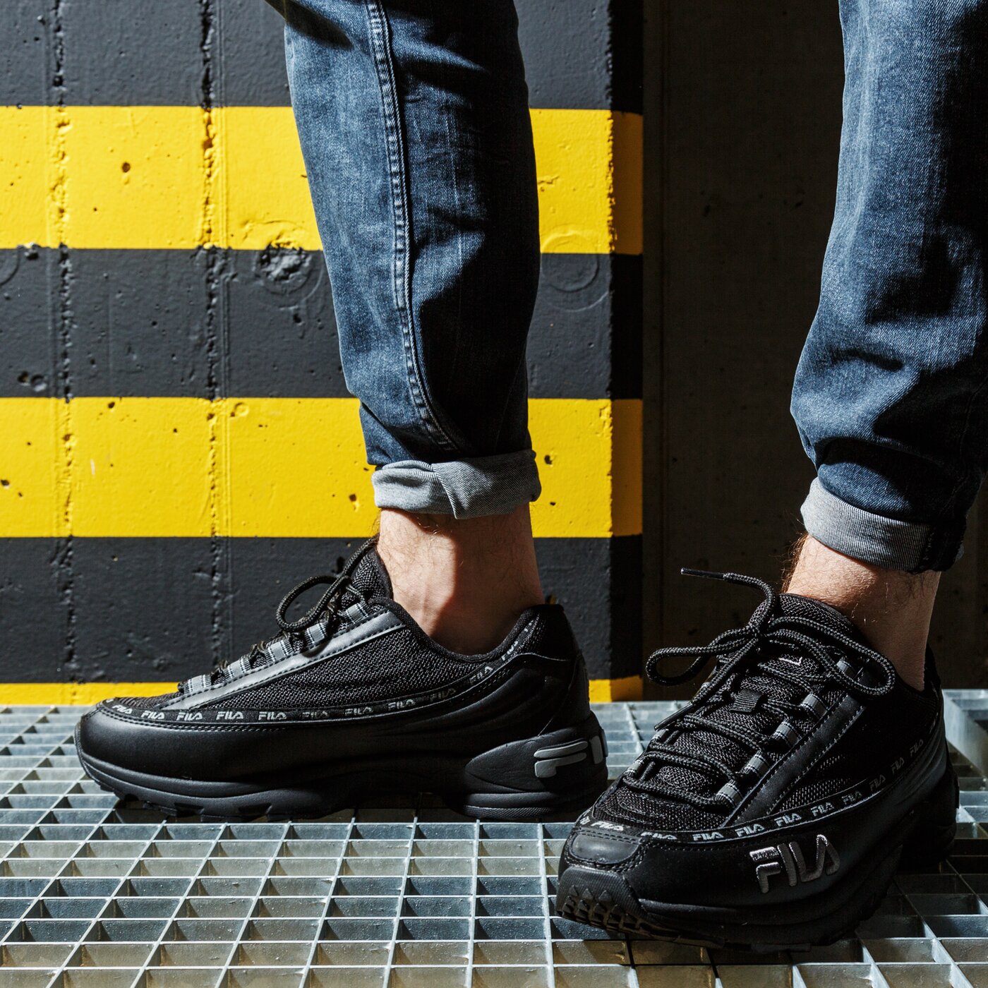 pánske tenisky (obuv) FILA DSTR97  101057012v farba čierna