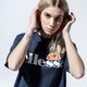 dámske tričko ELLESSE TRIČKO ALBANY NAVY sgs03237429 farba tmavomodrá