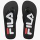 dámske šľapky FILA TROY SLIPPER WMN 101034925y farba čierna