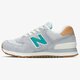 dámske tenisky (obuv) NEW BALANCE WL574BCB wl574bcb farba sivá