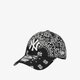 pánska šiltovka NEW ERA ČIAPKA PAISLEY PRINT 940 BLK NEW YORK YANKEES BLKWHI 60222542 farba čierna