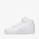 detské tenisky (obuv) NIKE AIR FORCE 1 MID  dh2933-111 farba biela