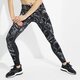 dámske nohavice NIKE LEGGINGS W NK PWR EPIC LX TGHT PRINT 812040010 farba čierna