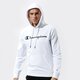 pánska mikina CHAMPION MIKINA S KAPUCŇOU HOODED SWEATSHIRT 214138ww001 farba biela