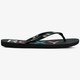dámske šľapky ROXY SANDY arjl100438bl0 farba čierna