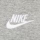detská mikina NIKE MIKINA S KAPUCŇOU K NSW CLUB FLC BOY fd3004-063 farba sivá